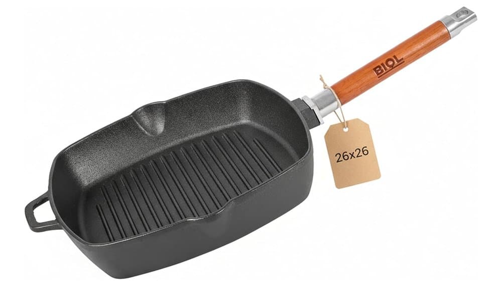 BIOL Cast Iron Steak Grill Pan Review: Our Test