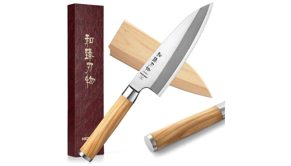 HEZHEN 18CM Deba Fiskkniv – Test & Recension