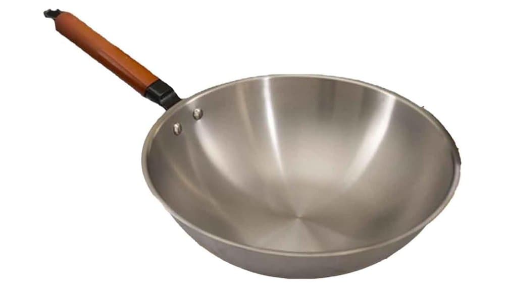 KRODEAIR Non-Stick Edelstahl Wok Test