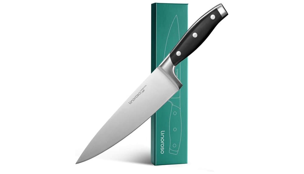 linoroso Classic Series 8 inch Kockkniv Test & Recension