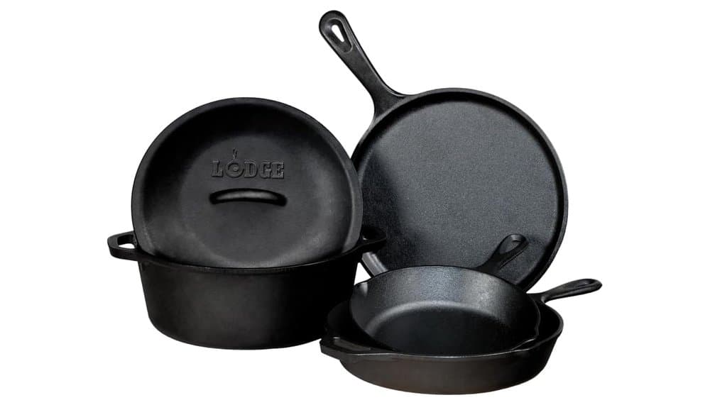 Lodge 4-Piece Gusseisen Cookware Set Test & Bewertung