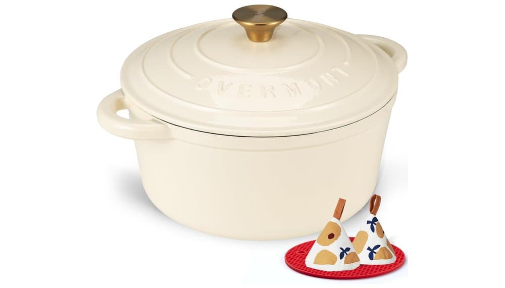 Overmont VC-Dutch Oven-24: Enamelled Guss Topf im Test