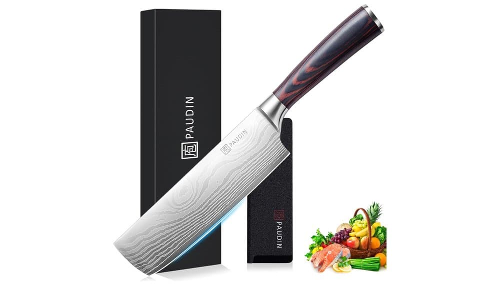 PAUDIN Nakiri 17 cm : Test complet du couteau de cuisine