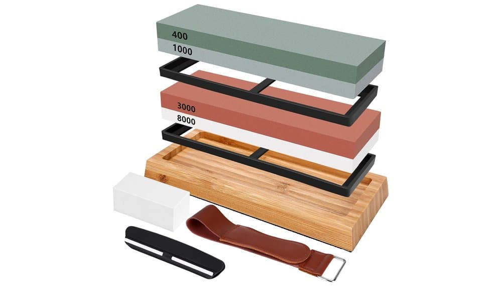 Test du Kit de Pierre Gowkeey Whetstone Sharpening Stone