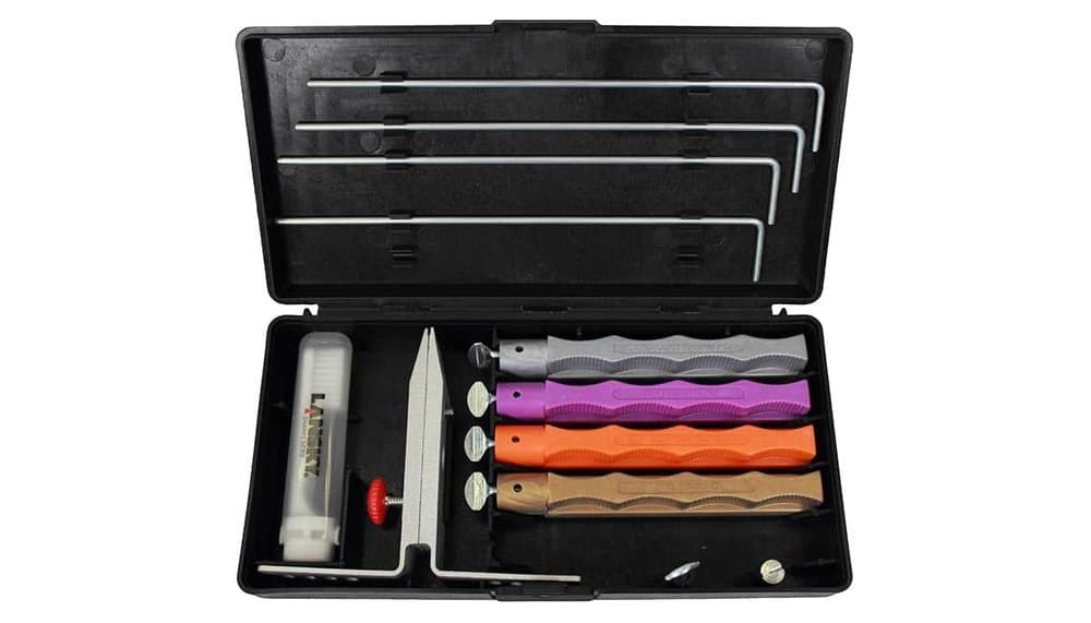 Test Lansky Deluxe Diamond Sharpening Kit (4 Stones)