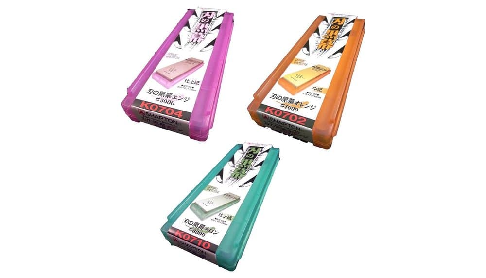 Shapton Ha No Kuromaku #1000-#5000-#8000 : Test Complet
