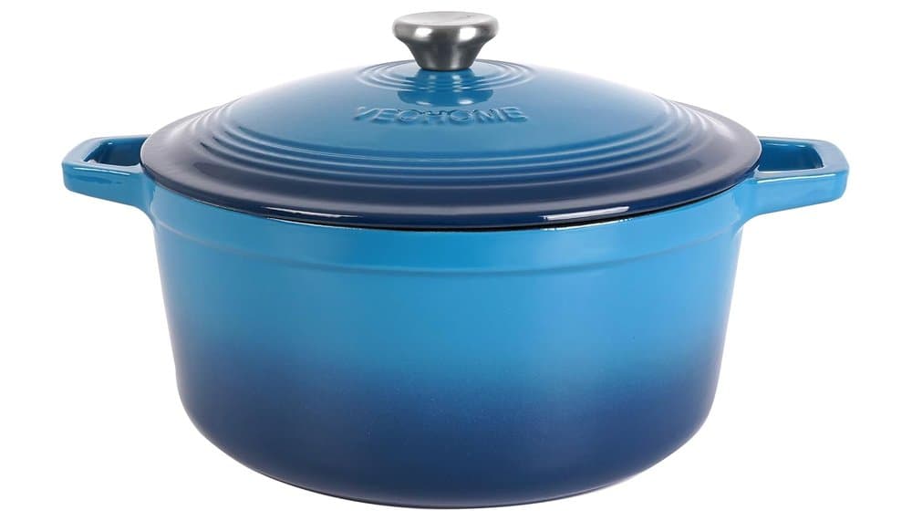 Test de la cocotte VeoHome fonte émaillée 6L