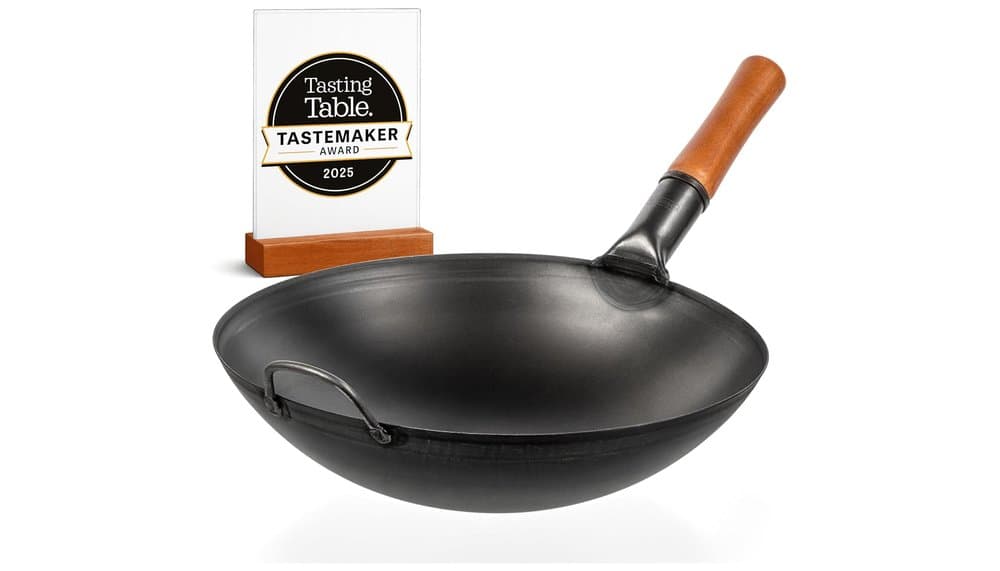 Test du Wok Carbone YOSUKATA 14 Inch